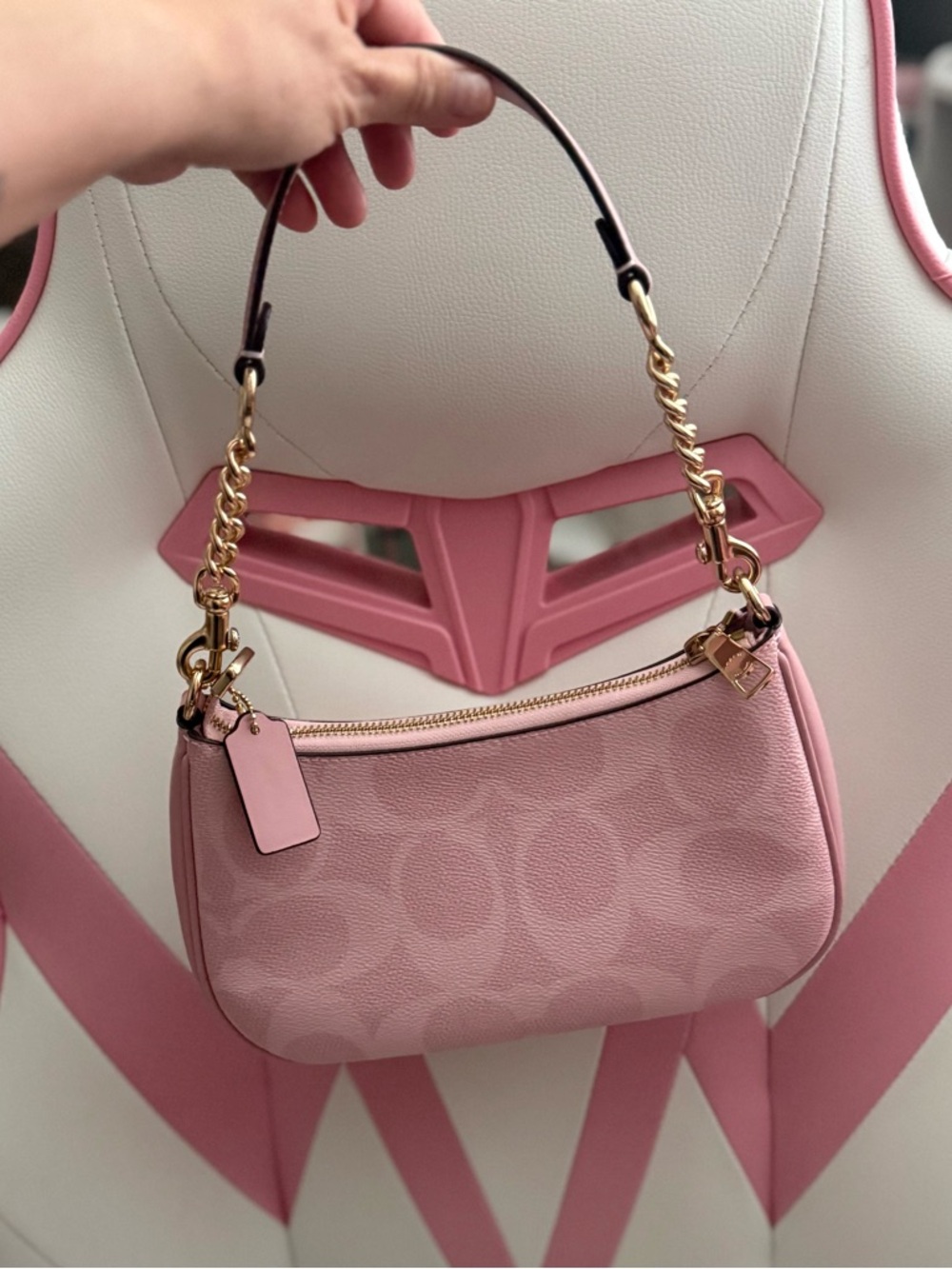Coach Teri shoulder bag powder pink 2025 - Picture 5 of 10